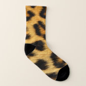 Leopard Hautfarbe Socken (Links - Innen)