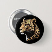 Leopard Head Button (Vorne & Hinten)