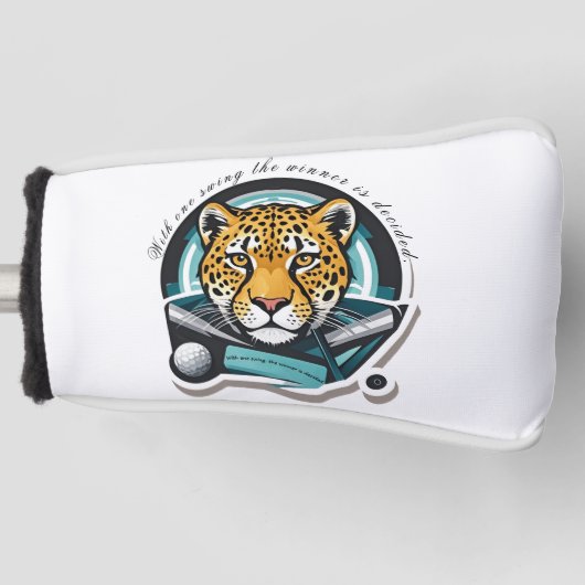 Leopard Head Cover Golf Headcover (Vorderseite)