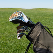 Leopard Head Golf Headcover (In SItu)