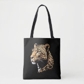 Leopard Head Tasche (Vorderseite)