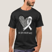 Leopard Heart Hypoxic Ischemic Encephalopathy Awar T-Shirt (Vorderseite)