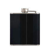 Leopard Heart Love Graffiti Art Flachmann (Rückseite)