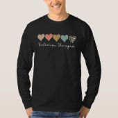 Leopard Hearts Valentine's day for Team Radiation T-Shirt (Vorderseite)