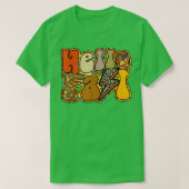 Leopard Hello Fall Fun Pumpkin Patch Fall Lover Au T-Shirt (Design vorne)