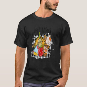 Leopard Herbst Herbst Stimmung Dankbarer Lehrer Le T-Shirt