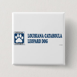 Leopard-Hundeblau Louisianas Catahoula Button