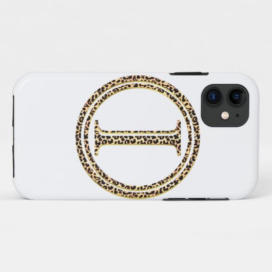 Leopard I Case-Mate iPhone Hülle (Rückseite (Horizontal))