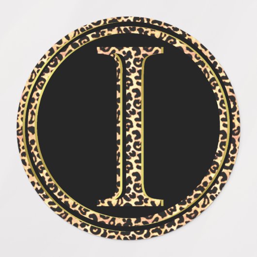 Leopard I Etiketten (Design 3)