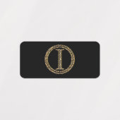 Leopard I Etiketten (Design 1)