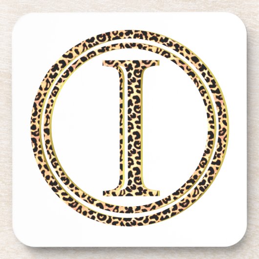 Leopard I Getränkeuntersetzer (Vorderseite)