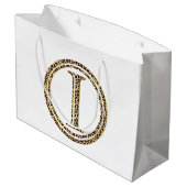 Leopard I Große Geschenktüte (Rückseite Schrägansicht)