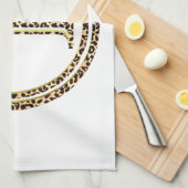 Leopard I Handtuch (Viertel Falte)