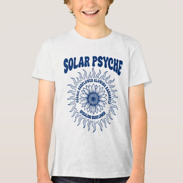 Leopard Ich glaube an Sie Lehrer Testing Day Gesch Tri-Blend Shirt (Vorderseite)