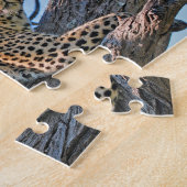 Leopard im Baum Puzzle (Seite)
