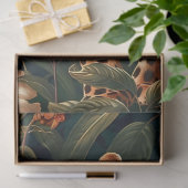 Leopard im Dschungel Seidenpapier (Geschenk)