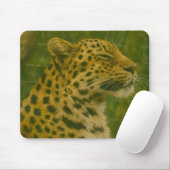 Leopard im Heiligtum Mousepad (Mit Mouse)