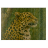 Leopard im Heiligtum Schneidebrett (Vorderseite)