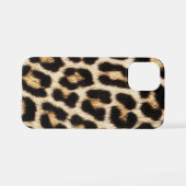 Leopard iPhone 12 MiniSlim Gehäuse, Glossy iPhone Hülle (Rückseite (Horizontal))