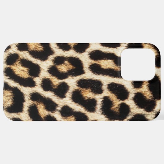 Leopard iPhone 12 Pro MaxSlim Gehäuse, Glossy Hülle (Hinten horizontal)