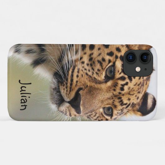 Leopard Iphone Case (Rückseite (Horizontal))