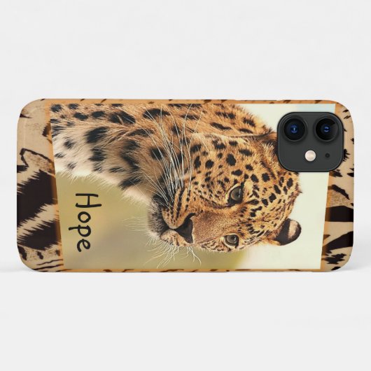 Leopard Iphone Case (Rückseite (Horizontal))
