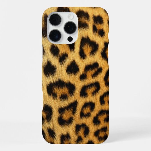 Leopard iPhone Hülle (Rückseite)