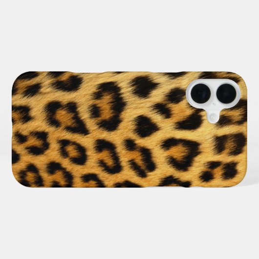 Leopard iPhone Hülle (Rückseite (Horizontal))