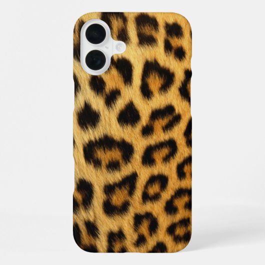 Leopard iPhone Hülle (Rückseite)