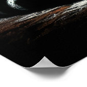 Leopard IV Zeichnend Hartpaste Poster (Ecke)