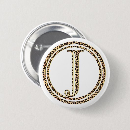 Leopard J Button (Vorne & Hinten)