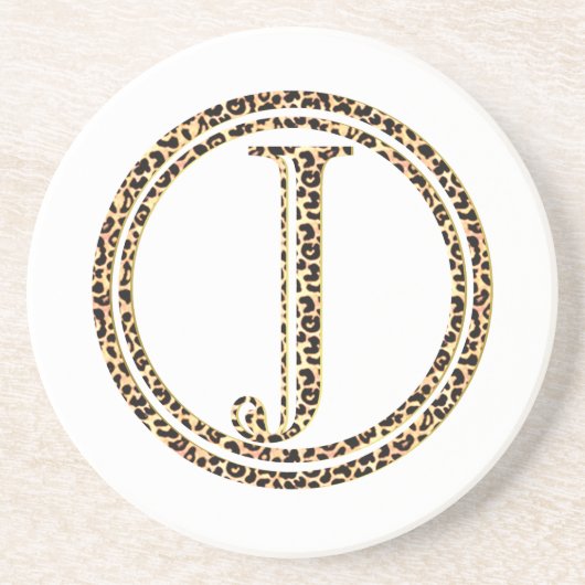 Leopard J Getränkeuntersetzer (Vorne)