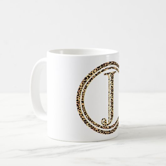 Leopard J Kaffeetasse (Vorderseite Links)