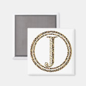 Leopard J Magnet (Vorderseite/Rückseite)