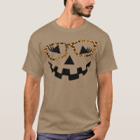 Leopard JackOLantern Glasse Pumpkin Eyelashes