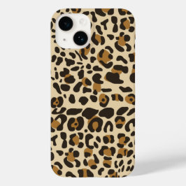 Leopard Jaguar Animal Print Muster Case-Mate iPhone 14 Hülle