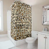 Leopard Jaguar Animal Print Muster Duschvorhang (Beispiel)