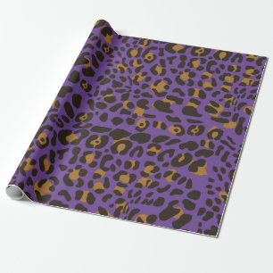 Leopard Jaguar Animal Print Muster Geschenkpapier