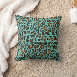 Leopard Jaguar Animal Print Muster Kissen