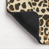 Leopard Jaguar Animal Print Muster Mousepad (Ecke)
