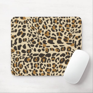 Leopard Jaguar Animal Print Muster Mousepad