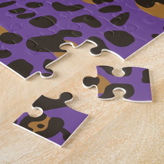 Leopard Jaguar Animal Print Muster Puzzle (Seite)