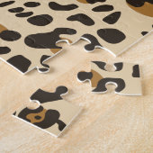 Leopard Jaguar Animal Print Muster Puzzle (Seite)