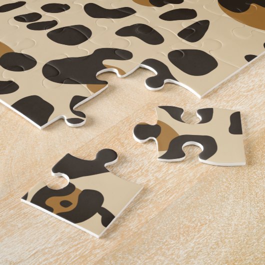 Leopard Jaguar Animal Print Muster Puzzle (Seite)