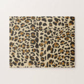 Leopard Jaguar Animal Print Muster Puzzle (Horizontal)