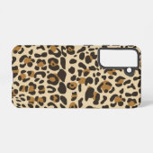 Leopard Jaguar Animal Print Muster Samsung Galaxy Hülle (Rückseite (Horizontal))