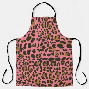 Leopard Jaguar Animal Print Muster Schürze