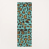 Leopard Jaguar Animal Print Muster Yogamatte (Vorderseite)