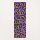 Leopard Jaguar Animal Print Muster Yogamatte (Vorderseite)