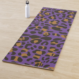 Leopard Jaguar Animal Print Muster Yogamatte